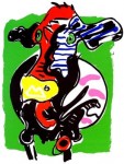 Designers cow (green) Designers cow (green)