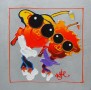 Uniek golf stel Kunstwerk Uniek golf stel