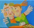 Omhelzing Kunstwerk Omhelzing