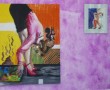 poepschilderij Kunstwerk poepschilderij