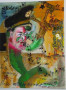 De betoverde onder water wereld Kunstwerk De betoverde onder water wereld