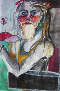 zelfportret met baard zelfportret met baard