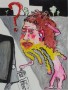 Computer gekte Kunstwerk Computer gekte