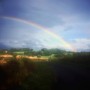 sublime landscape rainbow Kunstwerk sublime landscape rainbow
