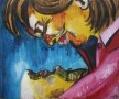 vrouw en kind Kunstwerk vrouw en kind