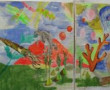 zee wereld Kunstwerk zee wereld
