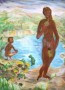 De zwarte Eva Kunstwerk De zwarte Eva