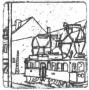 Limburgse tram Kunstwerk Limburgse tram