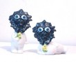 Baby Harry met bosje bloemen (setje van 2) Kunstwerk Baby Harry met bosje bloemen (setje van 2)