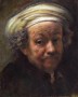 vingeroefening Rembrandt zelfportret  Kunstwerk vingeroefening Rembrandt zelfportret