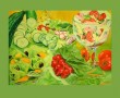 EEN FRIS GROEN BLAADJE  Kunstwerk EEN FRIS GROEN BLAADJE