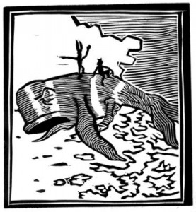 De dood van een walvis en de Galliër ergert zich. De dood van een walvis en de Galliër ergert zich.