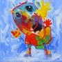 De zon pakken Kunstwerk De zon pakken
