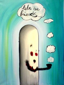 Let's be friends Let's be friends