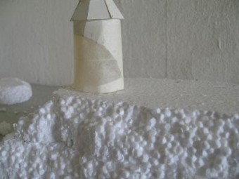 Toren op berg op tafel. Toren op berg op tafel.