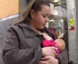 Documentation of Performance Public Breastfeeding Kunstwerk Documentation of Performance Public Breastfeeding