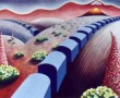 Weg door Tenerife Kunstwerk Weg door Tenerife