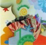 Opwaaiende zomerjurk Kunstwerk Opwaaiende zomerjurk