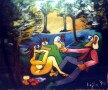 dejeuner sur'l herbe Kunstwerk dejeuner sur'l herbe