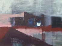 blauw gebouw blauw gebouw