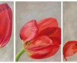 Kunstwerk tulipani