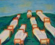 Bedevaartgangers Kunstwerk Bedevaartgangers