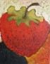 aardbei Kunstwerk aardbei