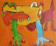 hond Kunstwerk hond