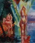lot en dochters Kunstwerk lot en dochters
