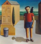 jongen met vogel jongen met vogel
