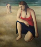 op het strand op het strand