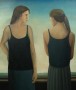 twee vrouwen 4 Kunstwerk twee vrouwen 4