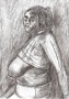 big black girl Kunstwerk big black girl