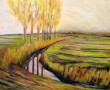 landschap Goeree Overflakkee nr 3 Kunstwerk landschap Goeree Overflakkee nr 3