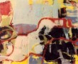 Liggend naakt-rood Kunstwerk Liggend naakt-rood