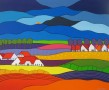 Glooiend landschap Kunstwerk Glooiend landschap