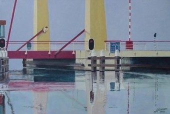 Brug bij Heerenveen Brug bij Heerenveen