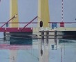 Brug bij Heerenveen Kunstwerk Brug bij Heerenveen