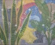 uitzicht met kamerplanten Kunstwerk uitzicht met kamerplanten
