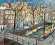Amsterdam Canal Kunstwerk Amsterdam Canal
