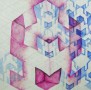 fractalgeneratie 121 Kunstwerk fractalgeneratie 121