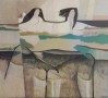 Dubbelmodellandschap Kunstwerk Dubbelmodellandschap