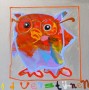 Wijze uil Kunstwerk Wijze uil