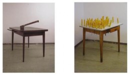 two small table ruins two small table ruins