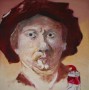Kunstwerk Rembrandt als Zelfschilder