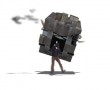 Backpacking / still uit Backpacking #01 Kunstwerk Backpacking / still uit Backpacking #01