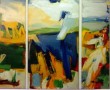 Reclining Landscape (drieluik) Kunstwerk Reclining Landscape (drieluik)