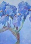 continuous blue Kunstwerk continuous blue