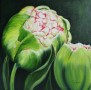 bloemstilleven: Tulpen in knop Kunstwerk bloemstilleven: Tulpen in knop