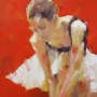 Ballerina Kunstwerk Ballerina